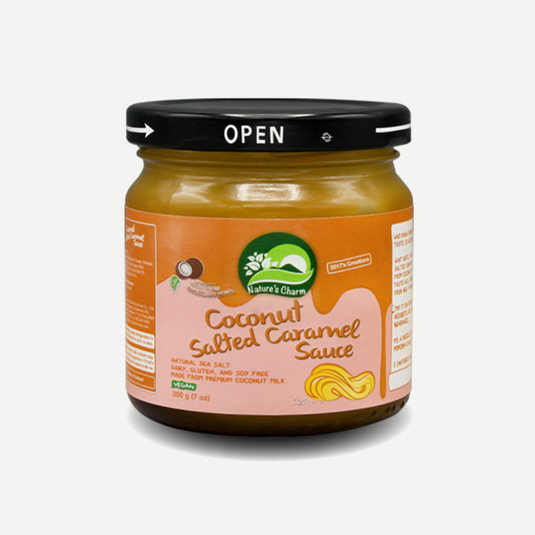 Nature's Charm- Coconut Salted Caramel Sauce 200g